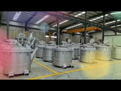 1200KG Capaciteit Gietlepel Verwarmingsoven Gieten Gesmolten Metaal Transfer Verplaatsing Gereedschap