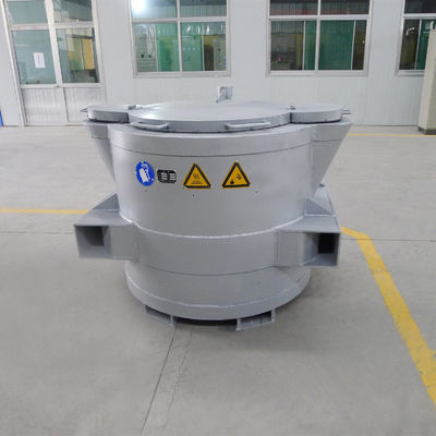 Teepot-type overdrachtsladder voor het vervoer over lange afstanden van gesmolten aluminium met een natuurlijke temperatuurdaling ≤ 12 °C/uur en een capaciteit van 500-6000 kg