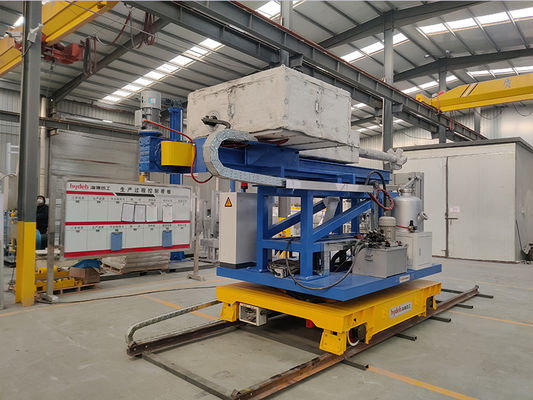 Roterende vloeistofinjector met servomotor, drukregelaar 0-300 mm/s, snelheid en druk 25 MPa voor het raffineren van aluminium