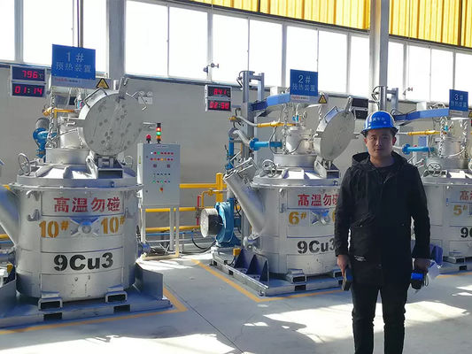 LP-100 Ladle Preheater 1500mm X 1000mm X 2000mm Industrial Grade with Overseas Engineer Service