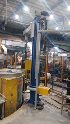 380V 50Hz Aluminium ontgasmachine met duurzame wasmachine 18 maanden en hoog zuivere stikstof of argon raffinage