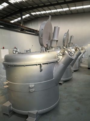 Stalen handvat gesmolten aluminium overdrachtsladders voor nauwkeurige en veilige overdracht