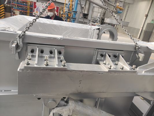 Boxtype Inline Rotary Degassing Unit met een rotatiesnelheid van 100 RPM, een temperatuurbereik van 80 °C en gemakkelijk te demonteren voor reiniging en onderhoud