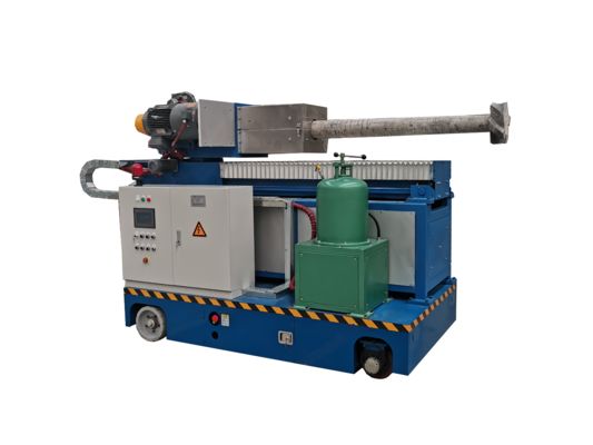 Verstelbare ontgassingssnelheid en ≤ 5 mm fluksgranulariteit Rotary Flux Injector voor grafietgrondstof