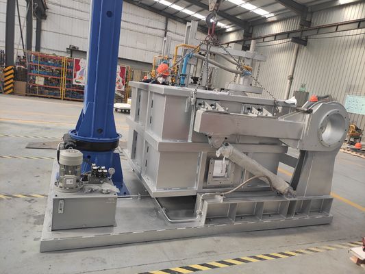 Verbeter het gietvermogen met een roterende ontgassingseenheid in lijn Koelwaterdruk 0,2-0,4 MPa