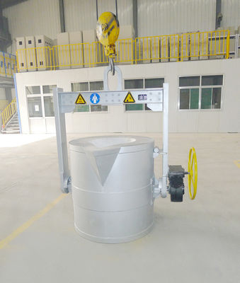 1200 KG Molten Aluminum Transfer Ladles with ISO 9001 2015 And CE Certification And Distance Within 1000M