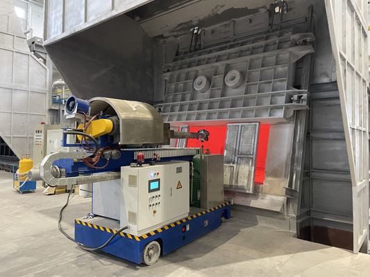 HDR-2 roterend LUF Injecteursapparaat voor Gesmolten Aluminiumoven het Ontgassen Proces