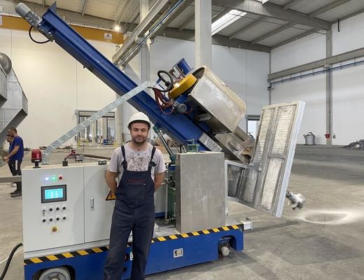 HDR-2 roterend LUF Injecteursapparaat voor Gesmolten Aluminiumoven het Ontgassen Proces