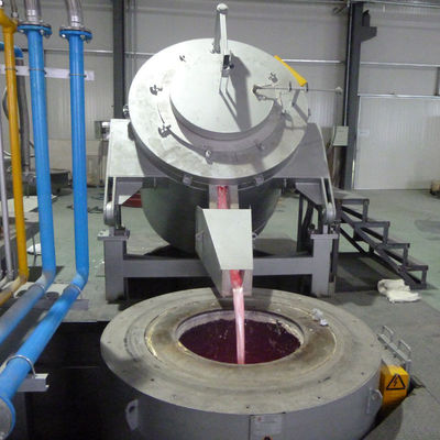 5000kgs de regeneratieve Smeltende Oven van de Holdingssmeltkroes voor Aluminiumbaar