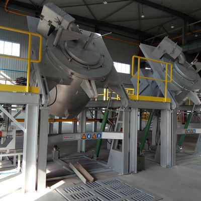 Aluminium Shell Induction Melting Furnace 1 Ton With Electric Induction Heating