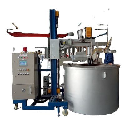 Aluminium Shell Induction Melting Furnace 1 Ton With Electric Induction Heating