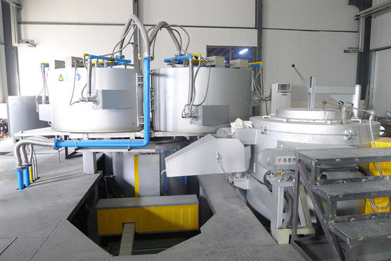 Aluminium Shell Induction Melting Furnace 1 Ton With Electric Induction Heating