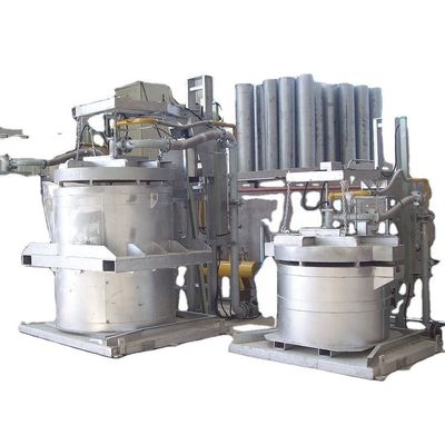 1 de Smeltende Oven van Ton Gas Fired Aluminum Scrap met 4000 kW Aluminiumshell