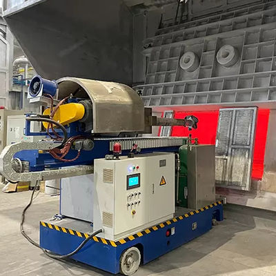 Nettogewicht 600 kg Aluminium raffinage ontgasmachine voor schone en zuivere productie