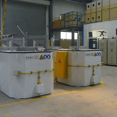 Smeltende de Gieterijoven 200 van het Spieringsaluminium - 1000kg-Capaciteit