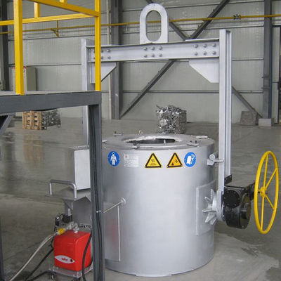 Smeltende de Gieterijoven 200 van het Spieringsaluminium - 1000kg-Capaciteit