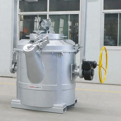 Gesmolten Gerecycleerd het Aluminiummateriaal over lange afstand van de Aluminiumoverdracht Gietlepel
