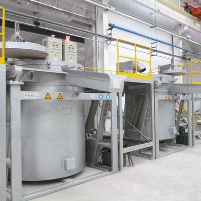 Regeneratief die Gasfornuis in ygl-1000Q Aluminium Smeltende Oven wordt gebruikt