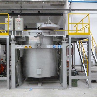 Regeneratief die Gasfornuis in ygl-1000Q Aluminium Smeltende Oven wordt gebruikt