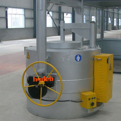 de Elektrische Gekoelde Lucht van de het Aluminium Smeltende Oven van 100kg 250kg 500kg 1T IGBT