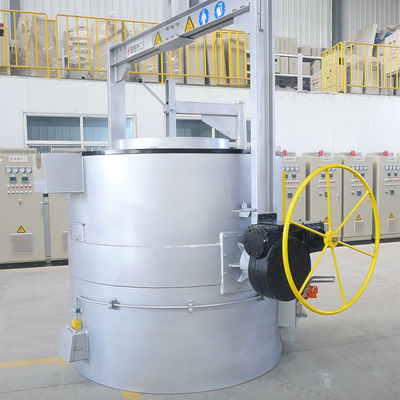 de Elektrische Gekoelde Lucht van de het Aluminium Smeltende Oven van 100kg 250kg 500kg 1T IGBT