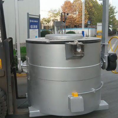 De Smeltkroesoven van het LEIDENE LCD Vertoningsaluminium Efficiënte het Smelten Oplossing