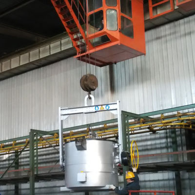 De Smeltkroesoven van het LEIDENE LCD Vertoningsaluminium Efficiënte het Smelten Oplossing