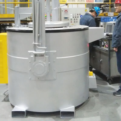 Temperatuur van de smeltoven Aluminium smeltoven met 220 V vermogen en handmatige/automatische bediening