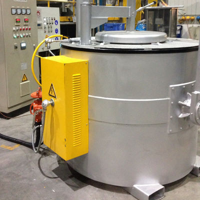 ±1C Temperatuurregeling Accuracy Aluminium smeltoven met temperatuur alarm en luchtgekoelde koelmethode