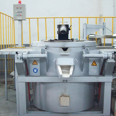±1C Temperatuurregeling Accuracy Aluminium smeltoven met temperatuur alarm en luchtgekoelde koelmethode