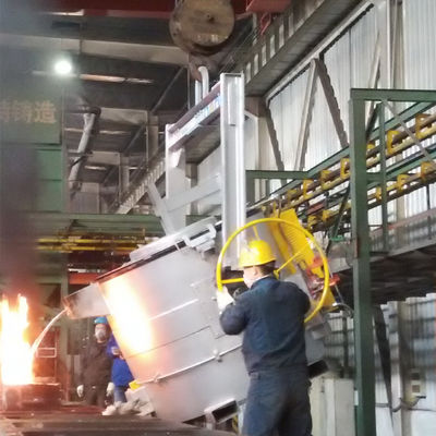 Hoogprecisie aluminium smeltoven met ± 1C temperatuurregeling en PLC-besturingssysteem