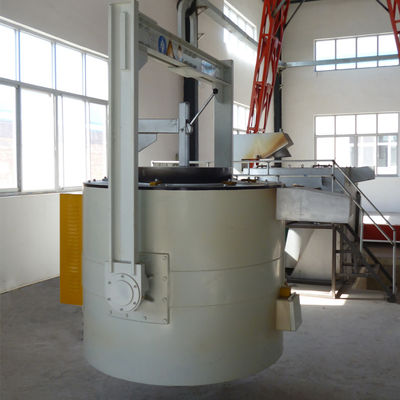 Hoogprecisie aluminium smeltoven met ± 1C temperatuurregeling en PLC-besturingssysteem