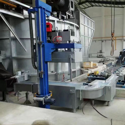 Retourwasser Type inline roterende ontgasser voor gesmolten aluminium