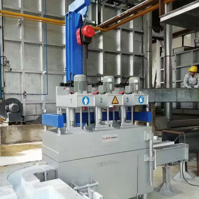 3 fasen Aluminium ontgassingsmachine met 50 Hz frequentie en werkvloeistofniveau ≥ 250