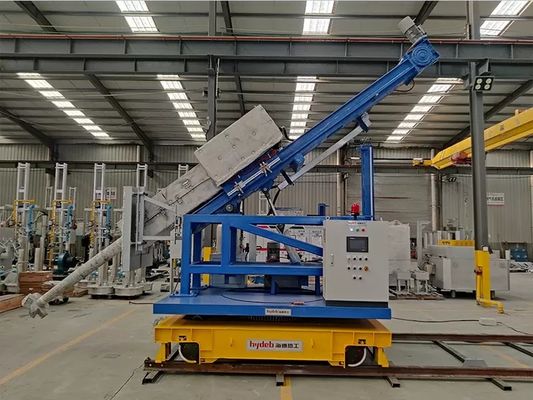 Geavanceerde machine voor het ontgassen van aluminiumraffinage voor hoogzuiverheid Raffinated gas ≥99,996% en ≤5 mm Partikelgrootte van raffinageflux
