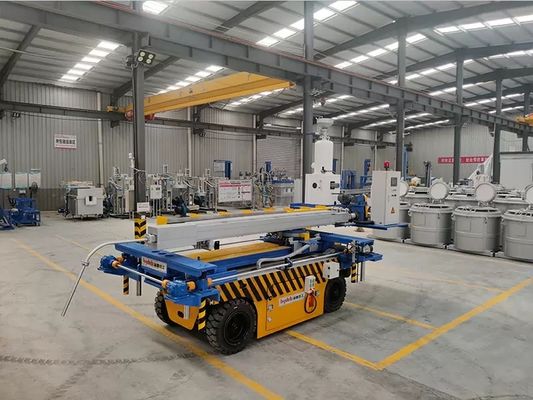 Geavanceerde machine voor het ontgassen van aluminiumraffinage voor hoogzuiverheid Raffinated gas ≥99,996% en ≤5 mm Partikelgrootte van raffinageflux