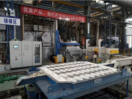 Verbeter de aluminiumproductie met 4 rotoren Aluminium ontgasmachine 0-600 R/min Grafiet rotorsnelheid en O2ppm≤5
