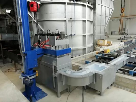 Verbeter de aluminiumproductie met 4 rotoren Aluminium ontgasmachine 0-600 R/min Grafiet rotorsnelheid en O2ppm≤5