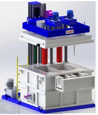 Hoogwaardige aluminium ontgasmachine Werkvloeistofgehalte ≥250 Vocht ppm ≤3 Spanning V 380±10%