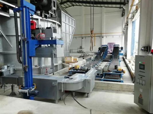 25 t/h Maximaal volume vloeistofverwerking Aluminium ontgasmachine met 3 fasen en 099 min raffinage tijd