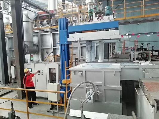 25 t/h Maximaal volume vloeistofverwerking Aluminium ontgasmachine met 3 fasen en 099 min raffinage tijd