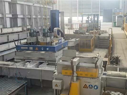 25 t/h Maximaal volume vloeistofverwerking Aluminium ontgasmachine met 3 fasen en 099 min raffinage tijd