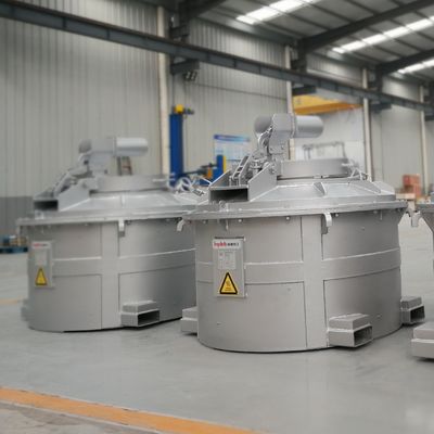 Gesmolten aluminium overbrengingsladders met een natuurlijke temperatuurdaling van ≤12 C/h en een oppervlaktetemperatuurverhoging van ≤50
