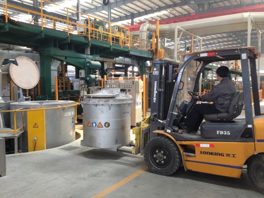 Efficiënt overbrengen van gesmolten aluminium met gesmolten aluminium overbrengingsladders en glad oppervlak bestellen nu