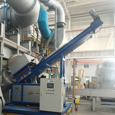 Zijdekant Type Flux Injection Machine Raffinage Gas 0,4 ≈ 0,6 MPa Druk