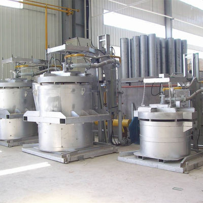 Glanzige oppervlakte afwerking gesmolten aluminium transfer ladles voor industriële toepassingen
