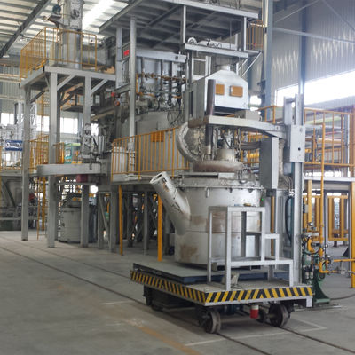 Glanzige oppervlakte afwerking gesmolten aluminium transfer ladles voor industriële toepassingen