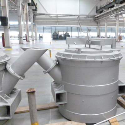 Glanzige oppervlakte afwerking gesmolten aluminium transfer ladles voor industriële toepassingen