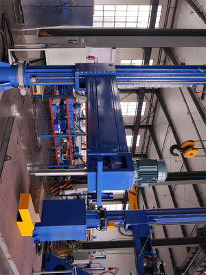 3-fase aluminium smelt ontgasmachine met een totaal vermogen van 3 kW en een frequentie van 50 Hz