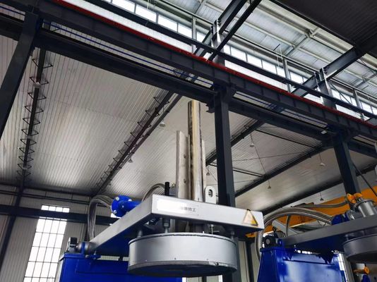Energiebesparende ladle voorverwarmer voor overdrachtsladles Druk MPa 0,5-0,7 Gasdruk Pa 5000
